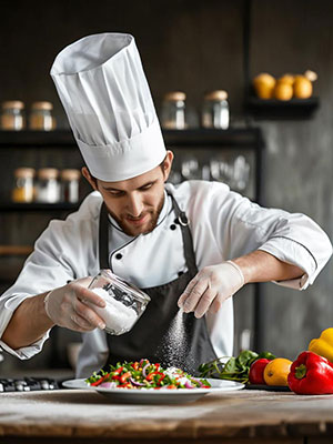 Skilled chef